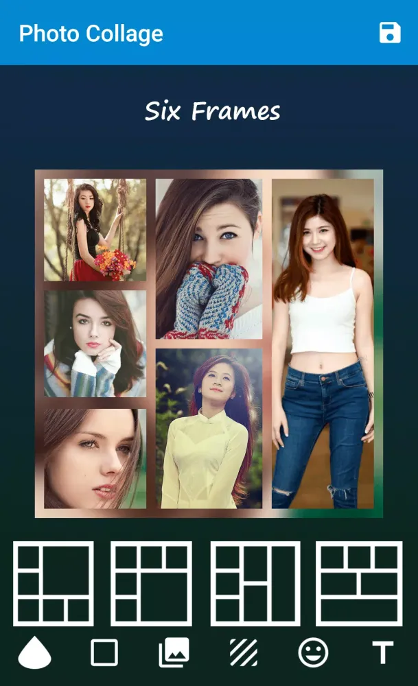 Pip Camera Photo Frames Editor Screenshots