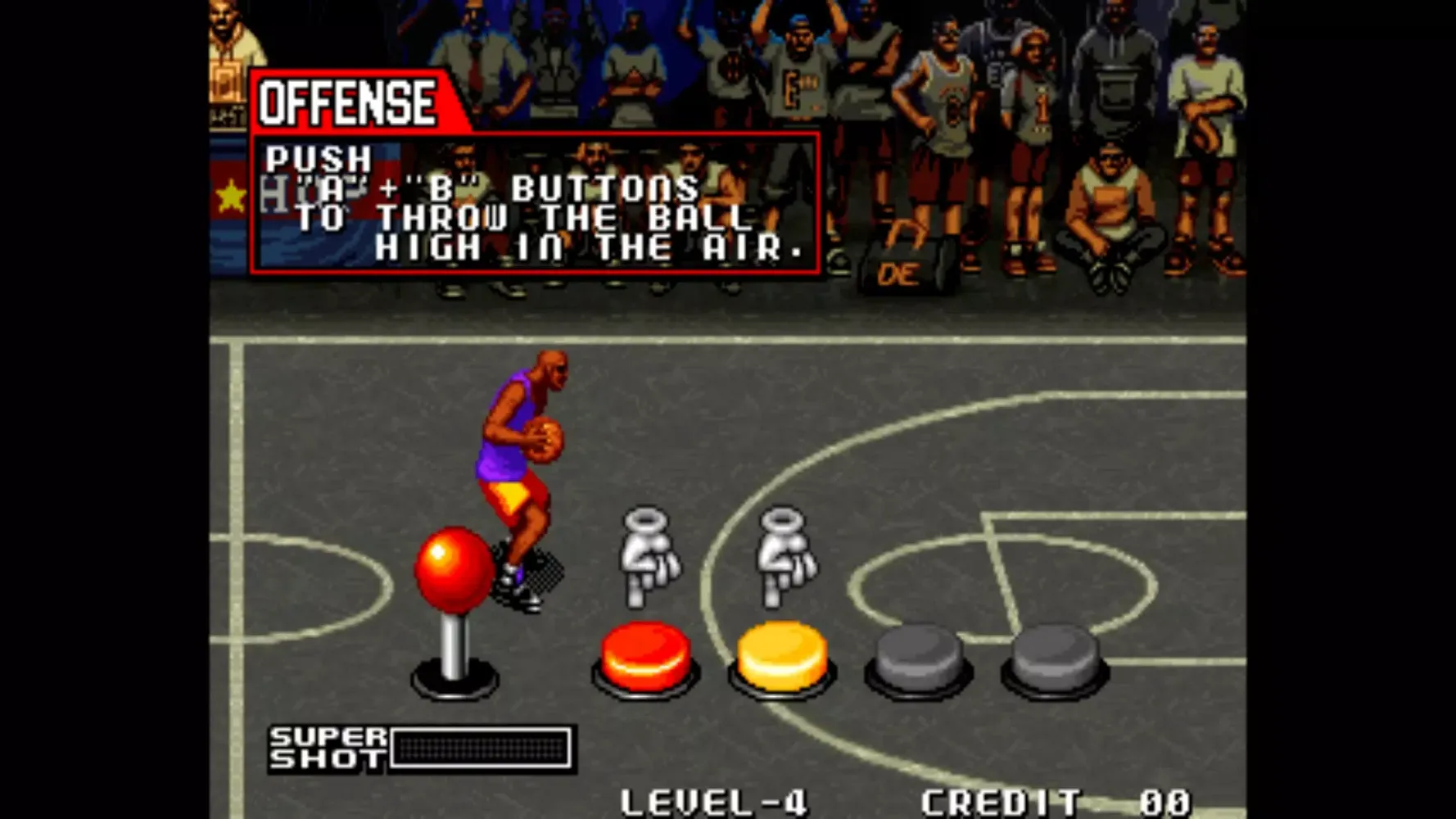Street Hoop, arcade game Screenshots