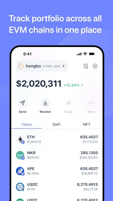 Rabby Wallet - Crypto & EVM স্ক্রিনশট