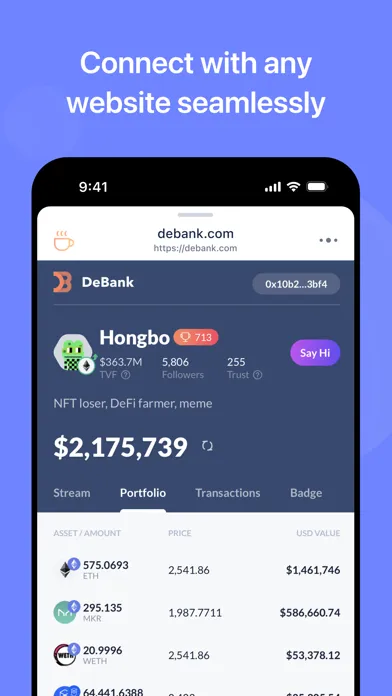 Rabby Wallet - Crypto & EVM স্ক্রিনশট