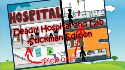 Deadly Hospital and Lab - Stickman Edition应用截图