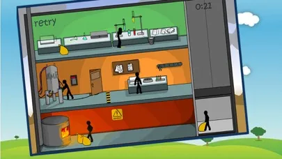 Deadly Hospital and Lab - Stickman Edition应用截图