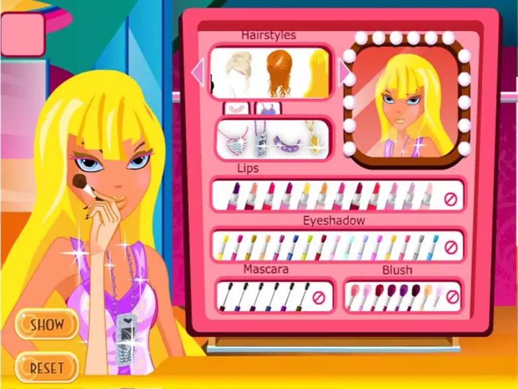 Beauty Salon - Girls Game iPad  Screenshots