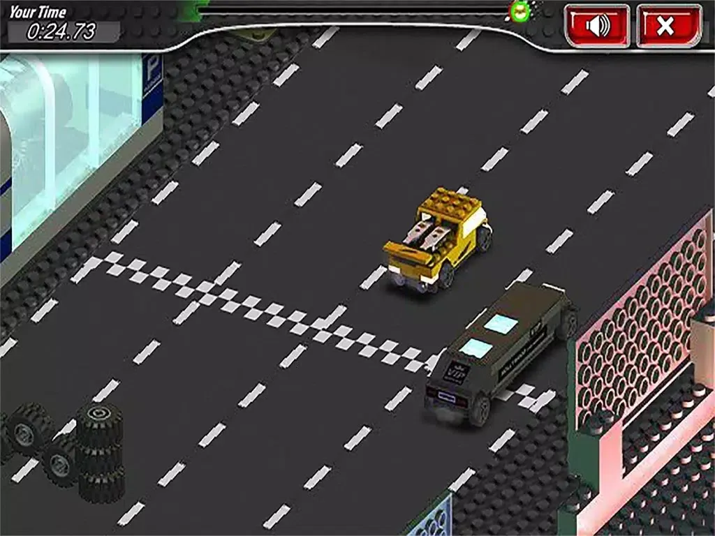 Captures d'écran de Crazy City Race:Real Racing Simulation iPad 
