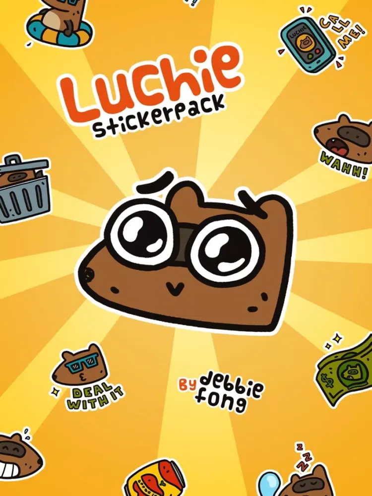 Ảnh chụp màn hình của Luchie Stickerpack iPad 