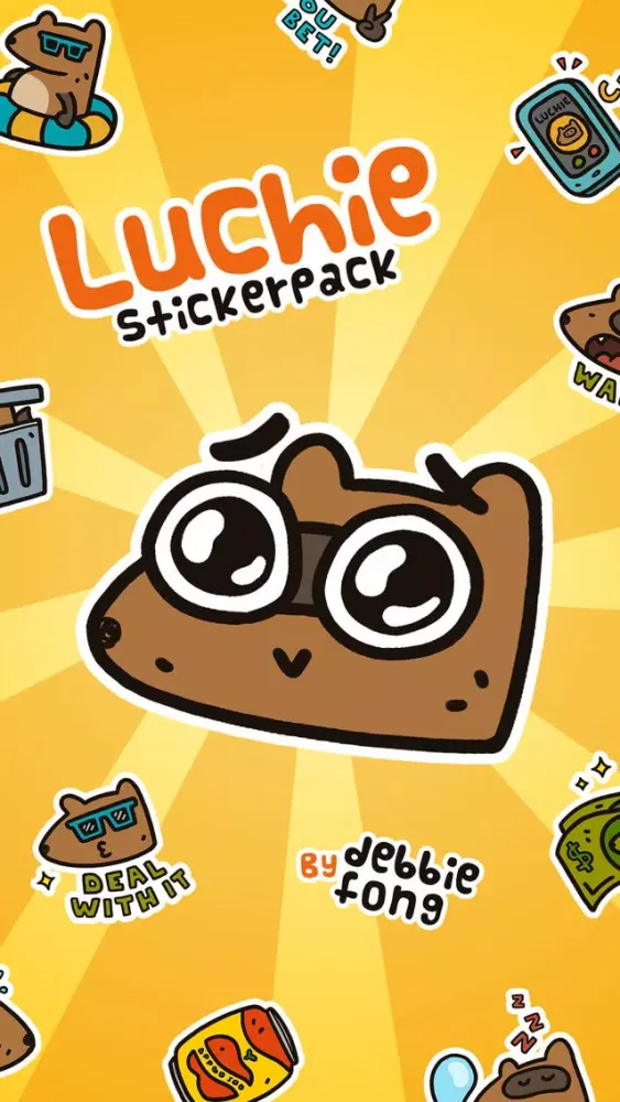 Ảnh chụp màn hình của Luchie Stickerpack