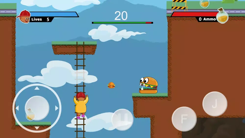 Ollie Adventure 2D Platformer スクリーンショット