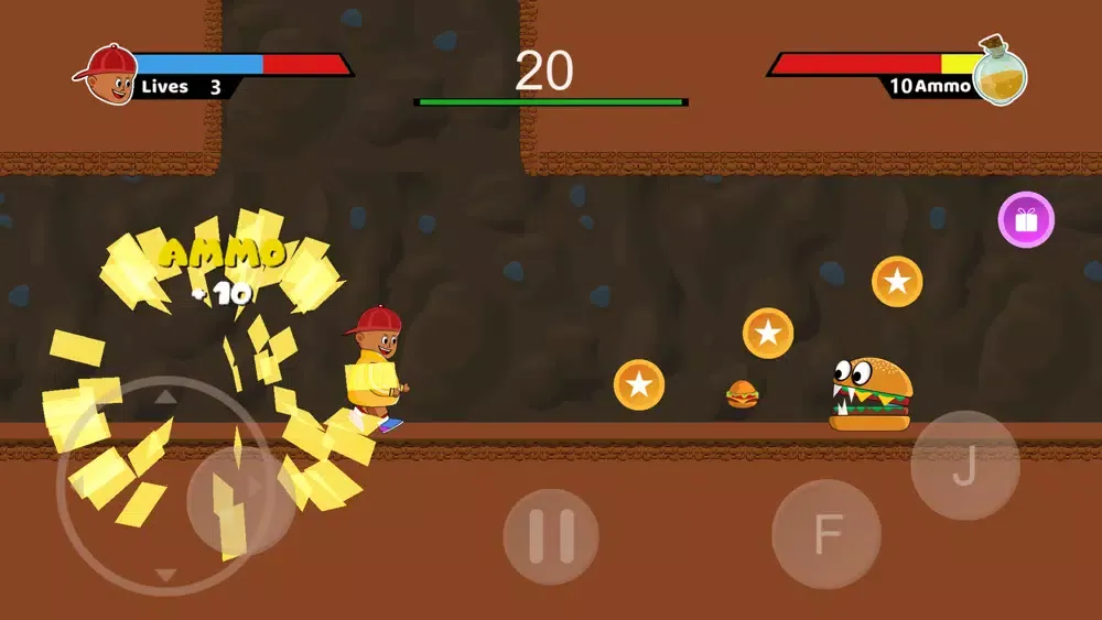Ollie Adventure 2D Platformer スクリーンショット