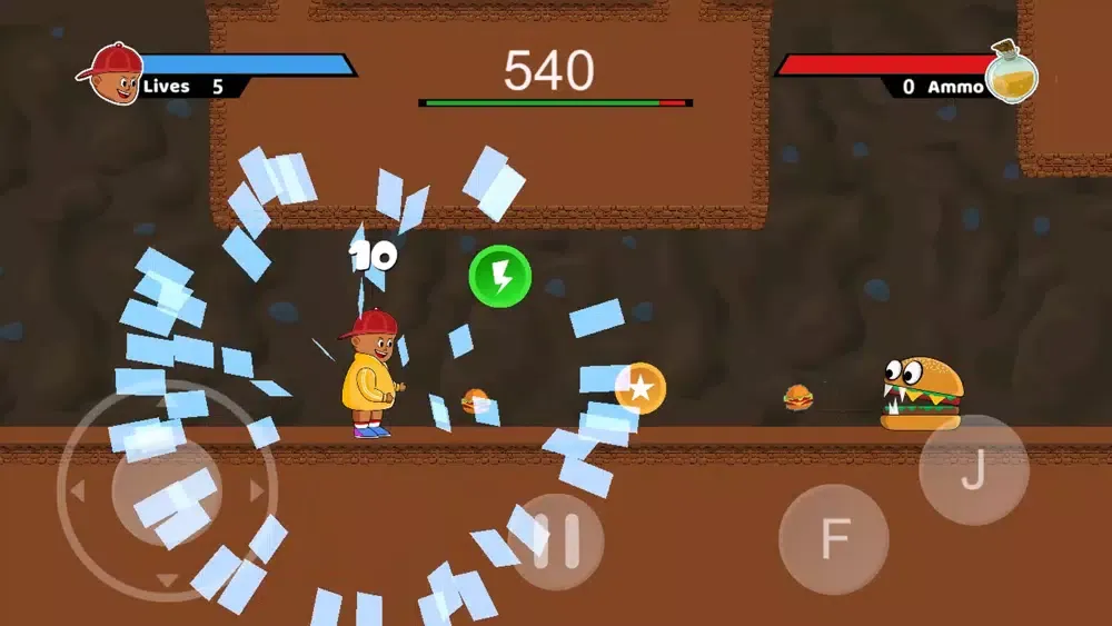 Ollie Adventure 2D Platformer スクリーンショット