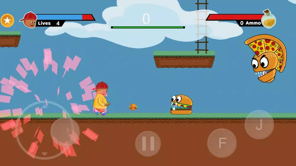 Ollie Adventure 2D Platformer スクリーンショット