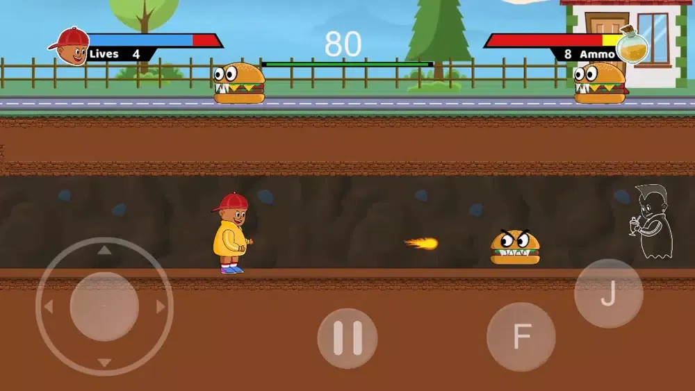 Ollie Adventure 2D Platformer スクリーンショット