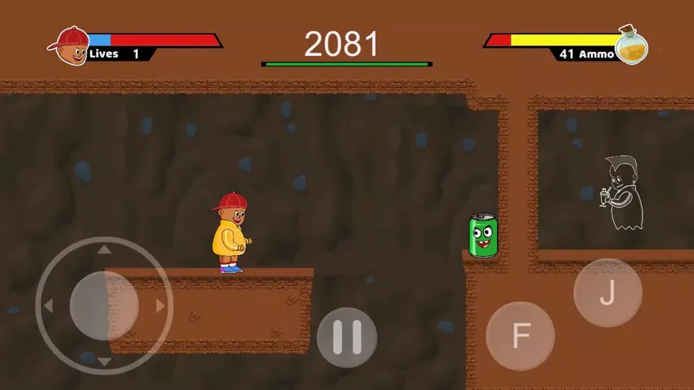 Ollie Adventure 2D Platformer スクリーンショット