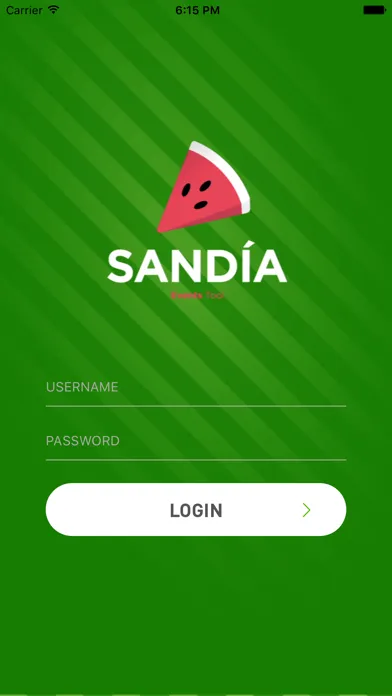 Tangkapan layar Sandia Events