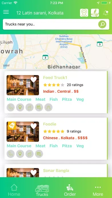 Captures d'écran de Go2foodtruck