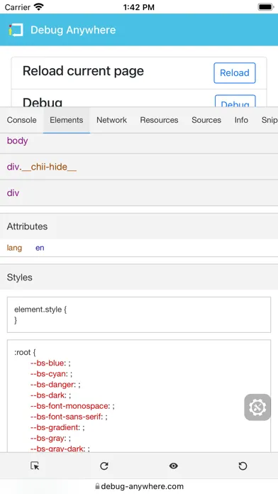 DevTools Extension Screenshots