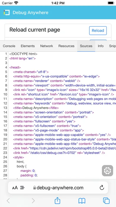 DevTools Extension Screenshots