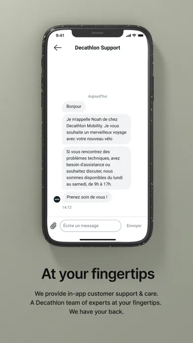 Zrzuty ekranu Decathlon Mobility