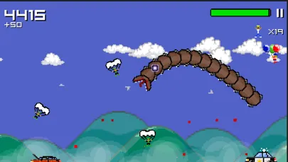 Скриншоты Super Mega Worm Lite
