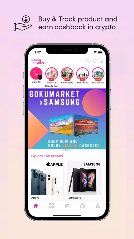 ภาพหน้าจอของ GokuMarket Decentralized Ecom
