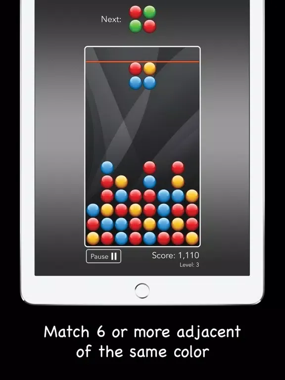 Capturas de tela do Jiggle Ball iPad 