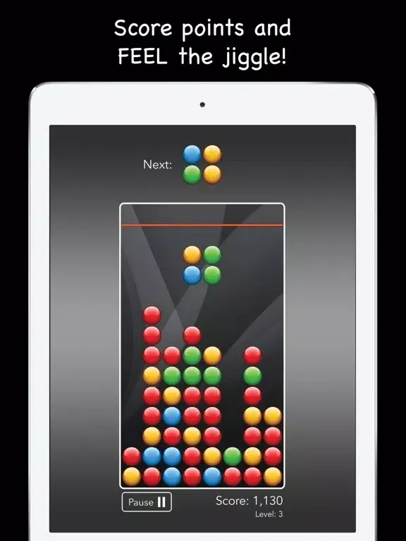 Capturas de tela do Jiggle Ball iPad 