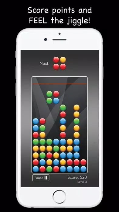 Capturas de tela do Jiggle Ball