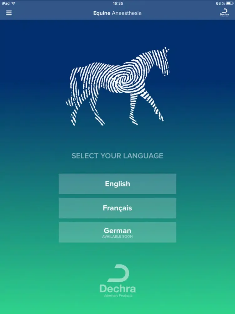 Equine Anaesthesia iPad  스크린샷