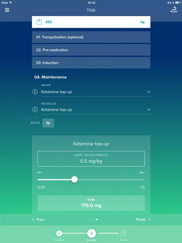 Equine Anaesthesia iPad  스크린샷