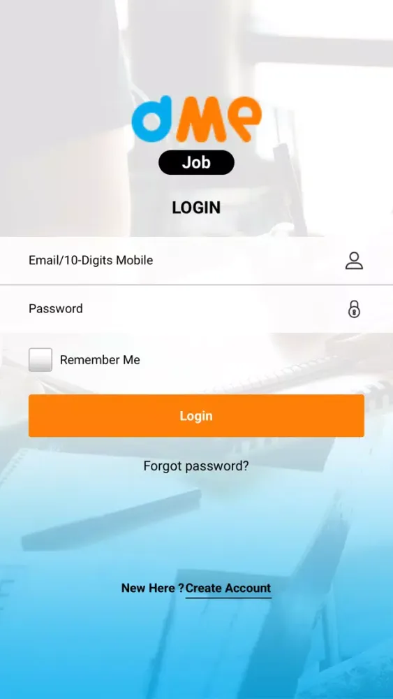 Zrzuty ekranu dMe Job