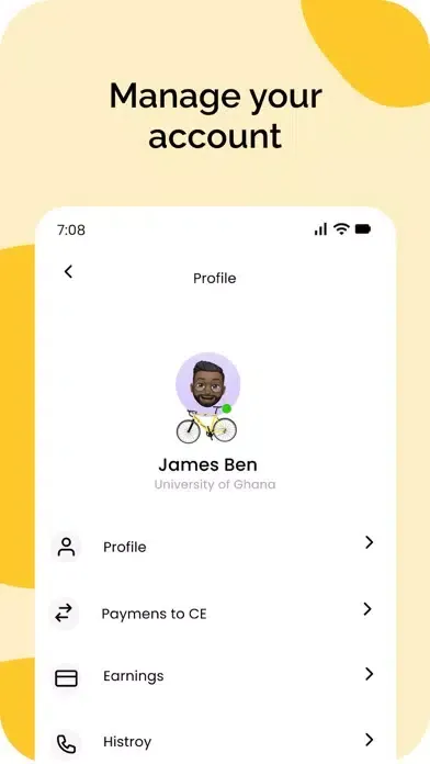 Campus Eats Courier Screenshots