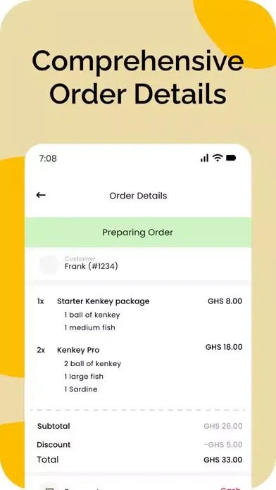Campus Eats Vendor स्क्रीनशॉट