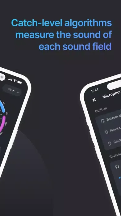 Tangkapan layar Decibel Reader: DB Noise Meter