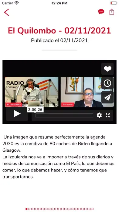 Capturas de tela do Decisión Radio