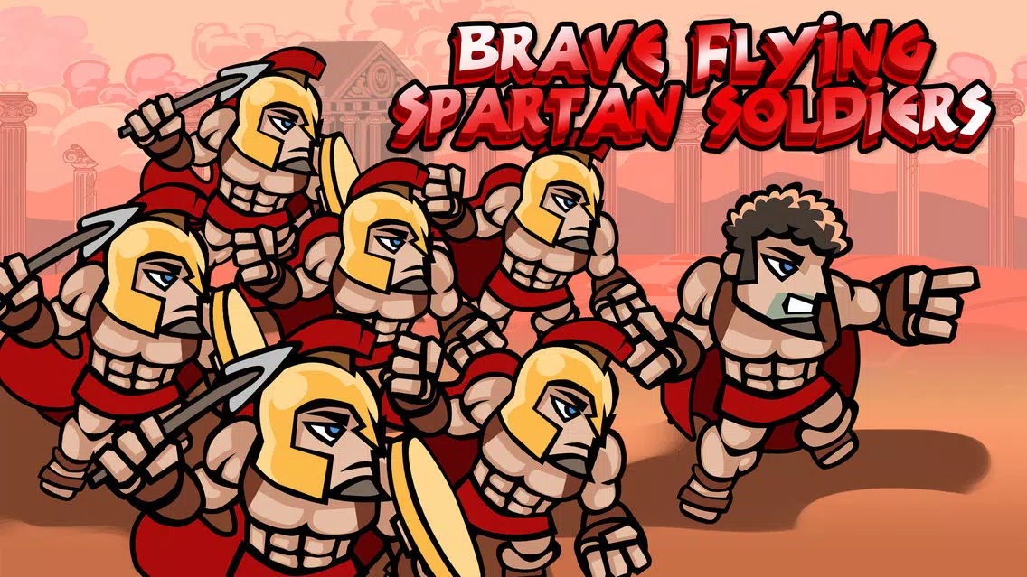Tangkapan skrin Brave Flying Spartan Warriors
