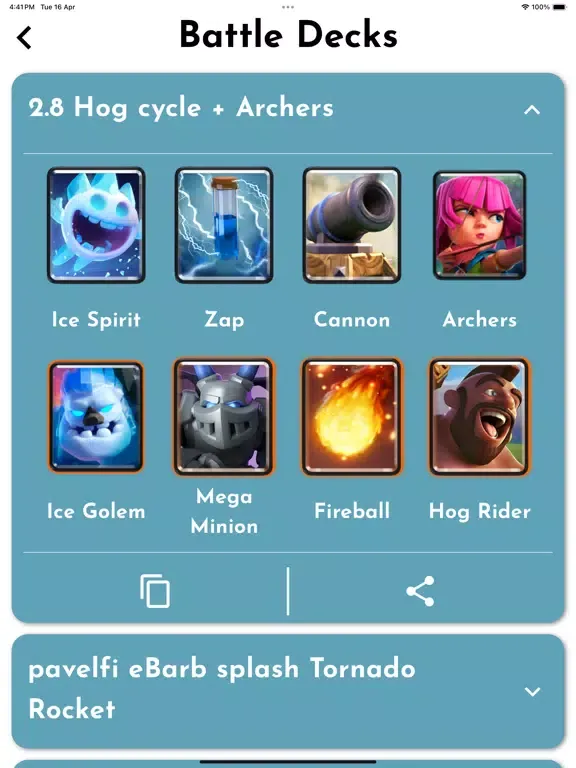 Скриншоты Battle Decks For Clash Royale iPad 
