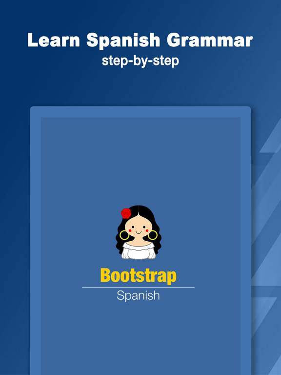 Screenshot di Bootstrap Spanish Grammar iPad 