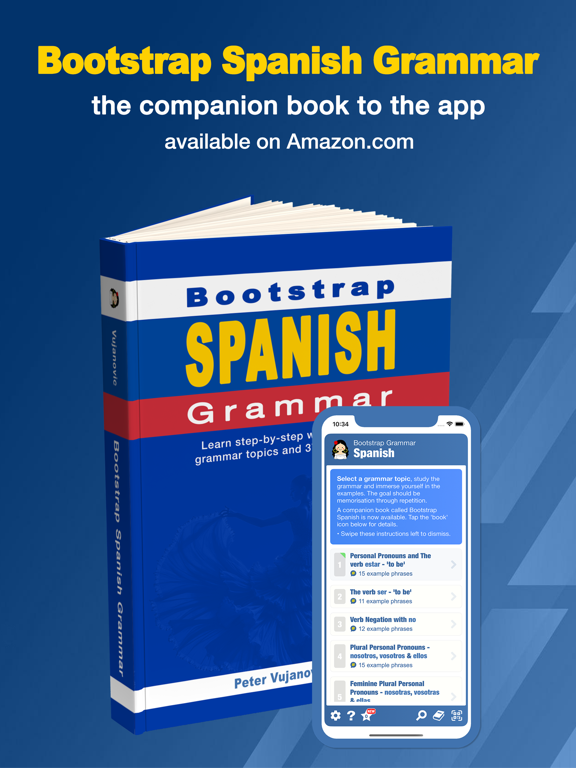 Screenshot di Bootstrap Spanish Grammar iPad 