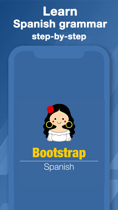 Screenshot di Bootstrap Spanish Grammar