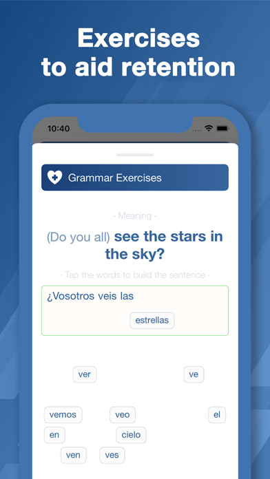 Screenshot di Bootstrap Spanish Grammar