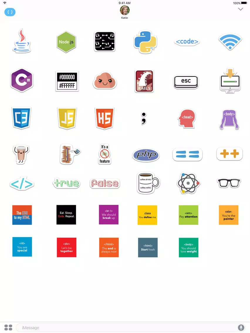 Capturas de tela do Devmoji iPad 