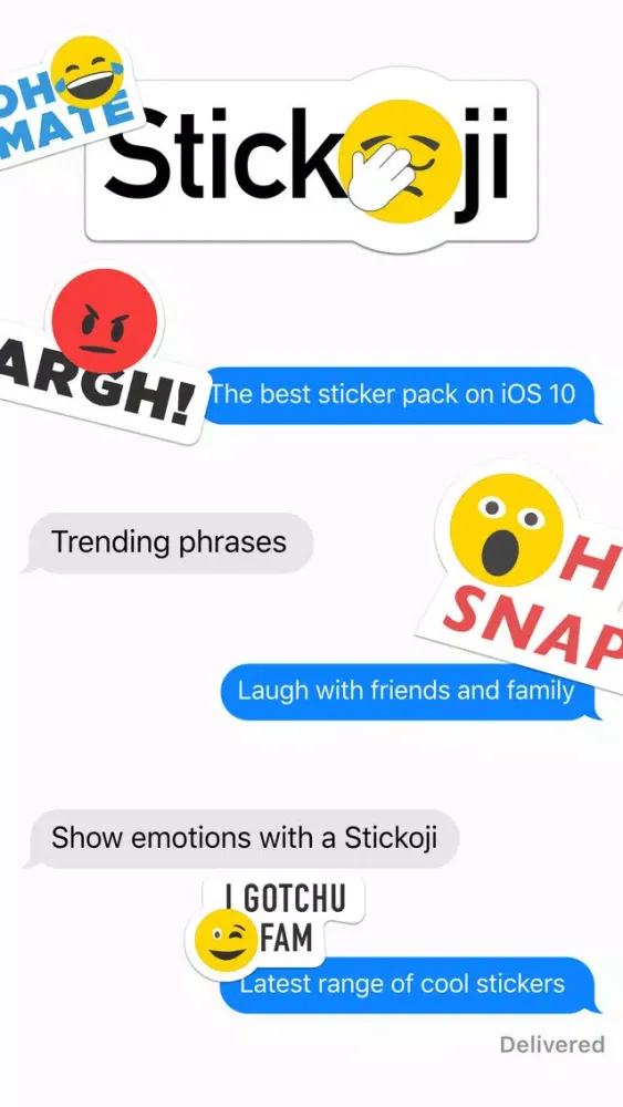 ภาพหน้าจอของ Stickoji
