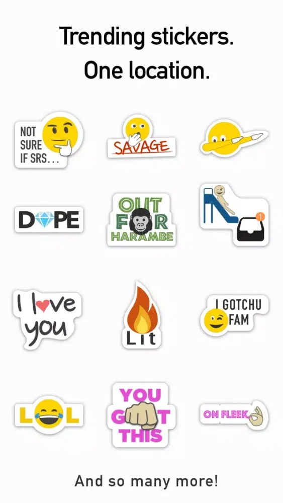ภาพหน้าจอของ Stickoji