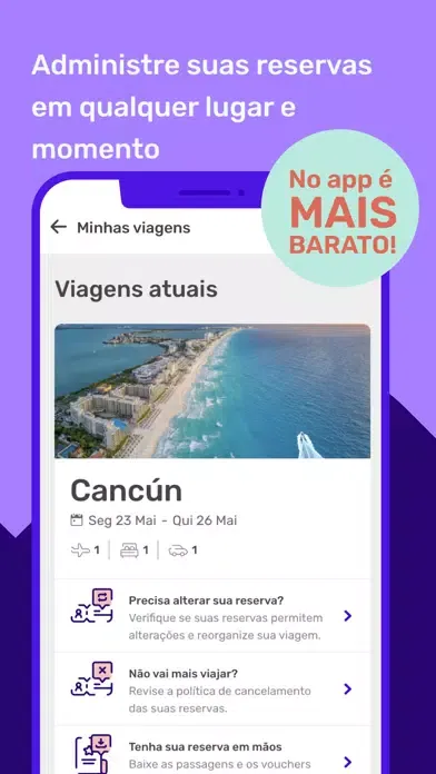 Zrzuty ekranu Decolar: Voos e Hotéis