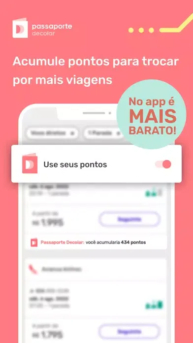 Zrzuty ekranu Decolar: Voos e Hotéis