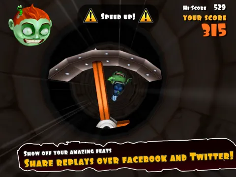 Screenshot di Falling Fred Z iPad 