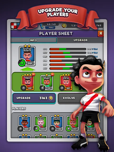 Football Fred سکرین شاٹس