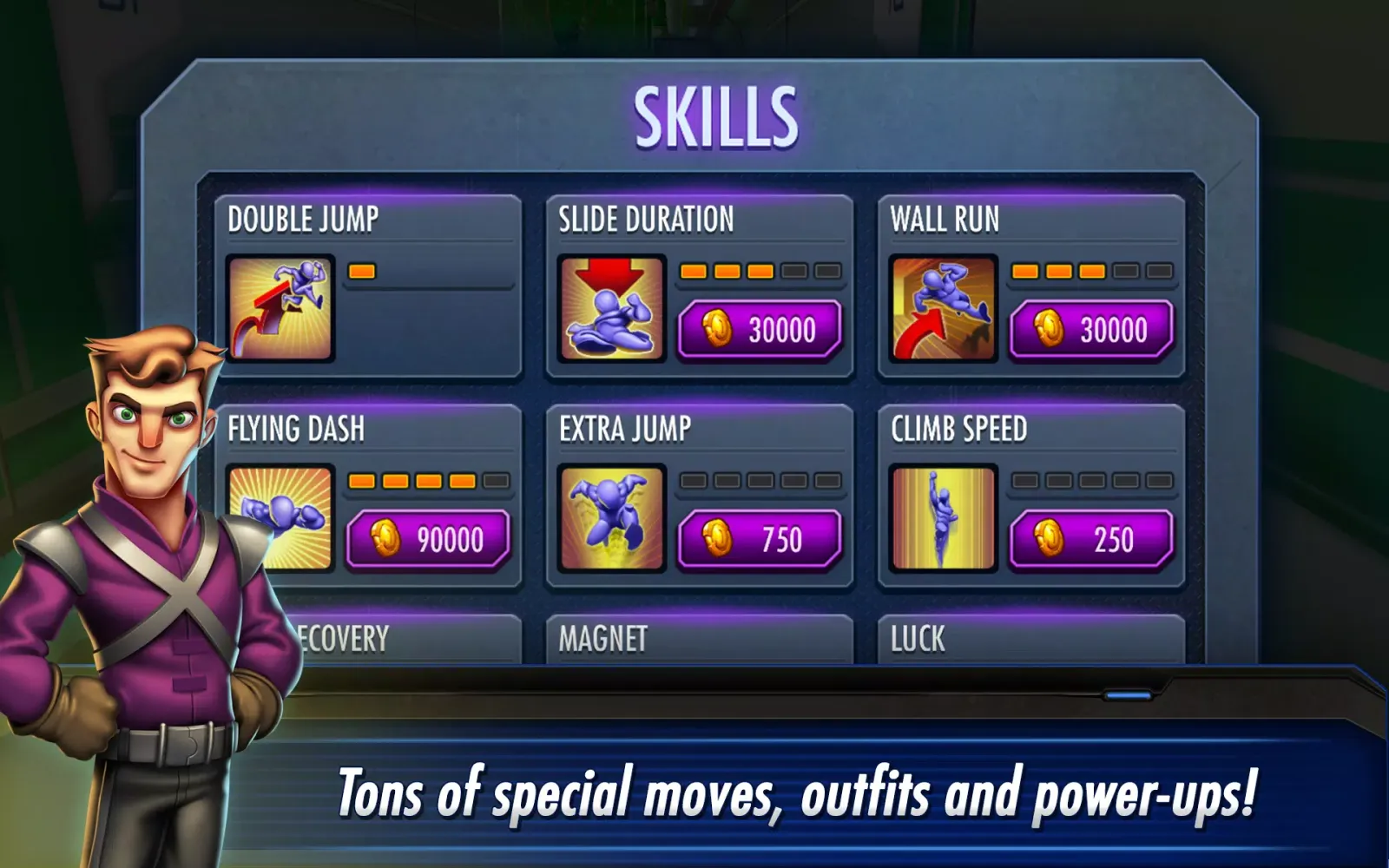 Capturas de tela do SuperSonic Jack