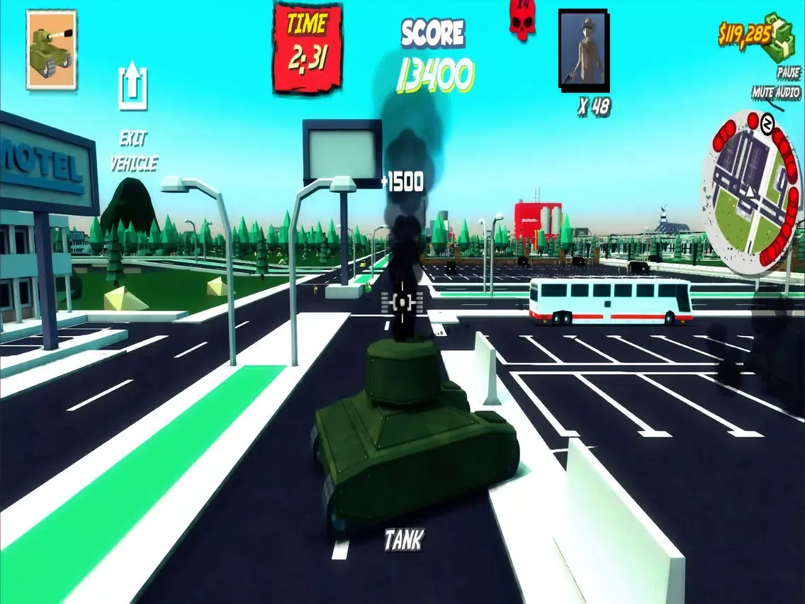 Capturas de pantalla de Poly City:Vengeance iPad 