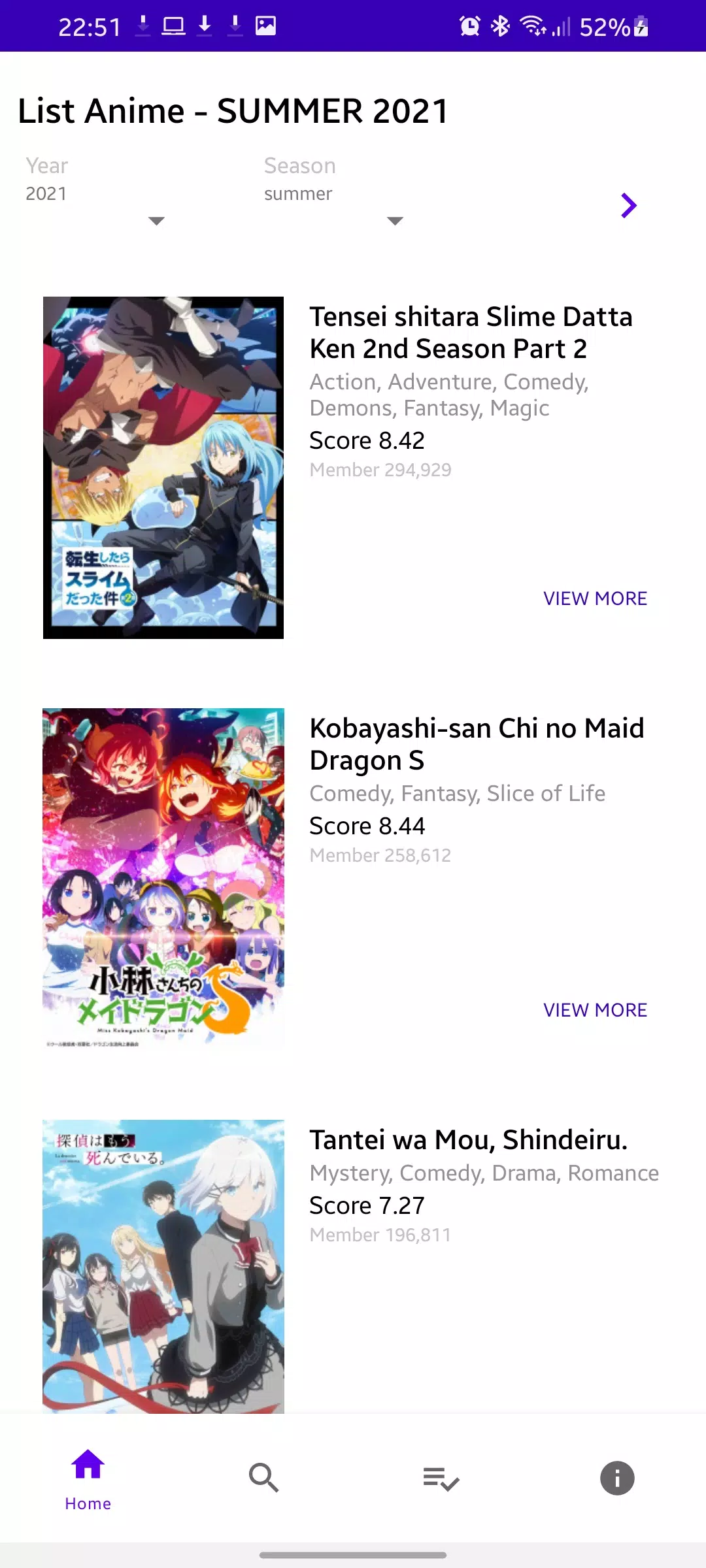 GNIAL - Anime List Screenshots2