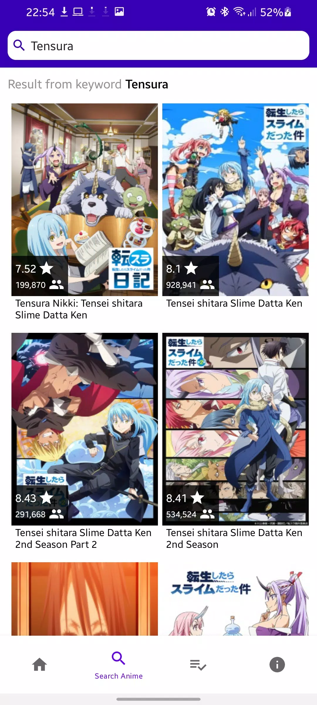 GNIAL - Anime List Screenshots3